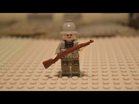 Lego WW1 Soldier ANZAC Golipoli Campaign Minifigure